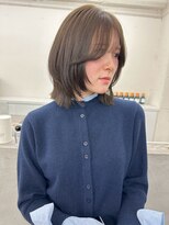 ノク 渋谷(nok)&nbsp;ボブレイヤー_イメチェン美髪外ハネボブホワイトブロンド