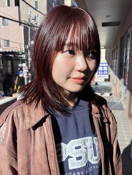 ボコカ(bococa) 【Vicky指名】ワインレッド　ブリーチなしカラー