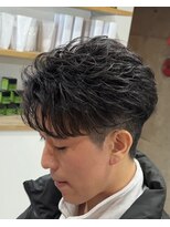 イーラ(era) フェザーショートパーマ/メンズ/刈り上げ/眉毛/ツイスト