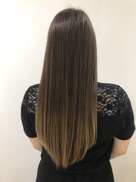 ビアッシュ(Biasshu) ブリーチなしグレージュカラー/ワンカール