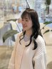 ☆イメージチェンジ☆前髪カット+前髪ストレート+カレンアイブロー　￥8800→