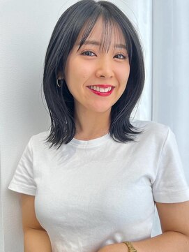 ソヨン 静岡店(SOYON) くびれレイヤーボブ×シースルー