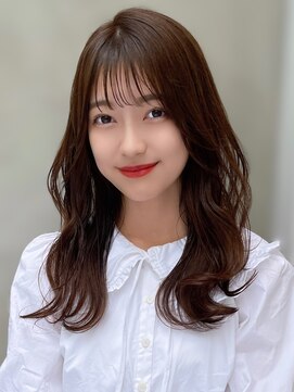 レイリー 原宿 表参道(Rayreee) 【F】ニュアンスかわいい大人ヘア小顔前髪顔まわりカット