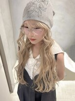 ペレ アネックス 大阪梅田茶屋町店(PELE ANNEX)&nbsp;くびれヘア/アプリコットオレンジ/夏のヘアアレンジ/梅田