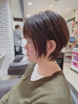 アルーシェ 錦糸町店(Alushe) 【束感×ショート】扱いやすい王道スタイル［錦糸町 ショート］