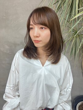 キイ ギンザ(k.e.y GINZA) ミルクブラウンカラ－