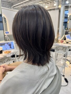 マリアバイアフロート(Maria by AFLOAT) 【くびれボブ/レイヤーカット/オリーブグレージュ】