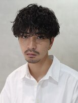 バイフィフス 原宿/表参道(by fifth)&nbsp;原宿シャドウパーマスパイラルパーマメンズカットマッシュヘア