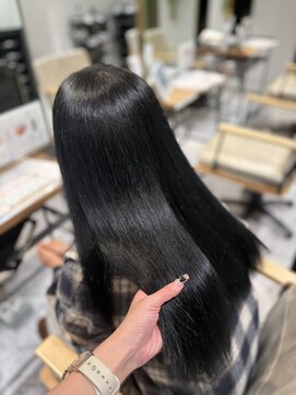 ゼストララ(ZEST Lara) ブリーチベースのブルーブラック【aika】【吉祥寺】