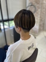 マニッシュ 三鷹駅前店&nbsp;大人刈り上げミニボブ