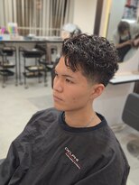 ラピス 名古屋駅前店(Lapis)&nbsp;セントラルシーパーマ/テーパーフェード/海外パーマ