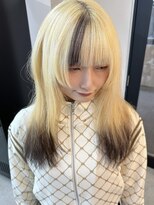 ヴェルデ(Verde)&nbsp;抜きっぱなしブロンド×デザインカラー