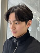 メゾンフォーメン(Maison for men)&nbsp;センターパート×ニュアンスパーマ