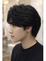 にもう&nbsp;フェザーパーマ/リバースセンターパート/韓国センタパ