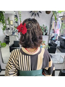 エステラ(ESTELA) 袴着付ヘアセット