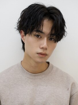 エス 新宿(es.) シャドウパーマ/波巻きツイストスパイラル[新宿/メンズ/men's]
