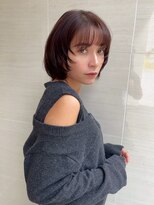 オーロ(ORO) 顔まわりレイヤーで簡単におしゃれボブ