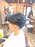 【女子受けNO1】メンズカット＋フェザーパーマ【箕面/フェザーパーマ/men's】