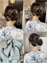 コアブラン 原宿 明治神宮前(CORE blanc) 浴衣ヘア/浴衣着付け/花火大会/夏祭り/ヘアセット/明治神宮前