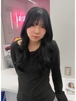 イロウ 山口どうもん店(IROW) レイヤーカット×グレーブラック