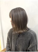グレージュ/デザインカラー/ハイライトカラー30代40代髪型i26