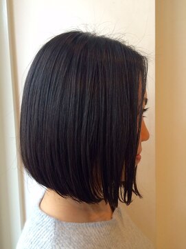 エムエー ふじみ野(hair m a ふじみ野) いい感じの前下がりボブ