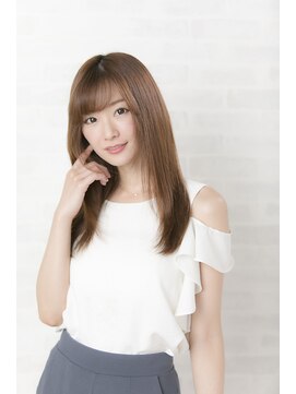 アフロディーテ ギンザ 秋葉原店(APHRODITE GINZA) 切りっぱなしボブ/エアリーロング/美髪/ピンクブラウン/秋葉原