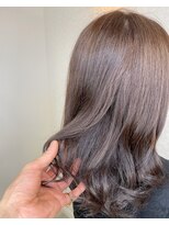 ヘアーアンドメイク ドレス(DRESS)&nbsp;ブリーチ無し　ベージュカラー