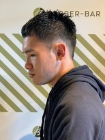バーバーバー アカバネ(BARBER-BAR AKABANE)&nbsp;大人の刈り上げスタイル【BARBER-BAR】