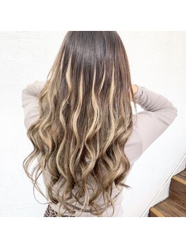 クラン ヘアーアンドスタジオ(CLAN hair & studio) #プルエクステ#ハイライト