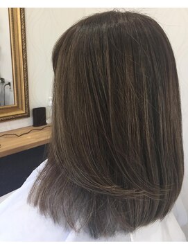 ヘアーカルチャー おゆみ野店(HAIR CULTURE) ロングストレート髪質改善カラーさらさらヘア大人ボブ