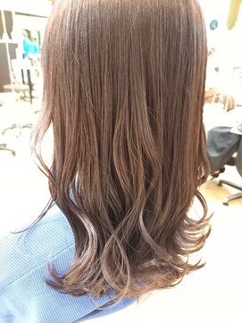 シャンプーボーイ ブリーチ無しアッシュグレー