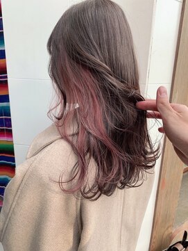 サクラ オモテサンドウ(SAKURA) ミルクティーピンクアッシュピンクベージュピンクエギョモリ