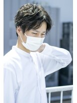 クレドガーデン 西新井店(CRED GARDEN)&nbsp;ツーブロック/センターパート/束感ショート/黒髪/西新井24