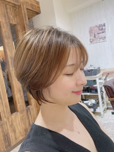 REAL SALON WORK～大人可愛い20代30代40代ひし形ショートボブ