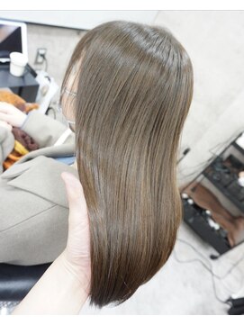 ヘアテリア リュウ 大塚(hair teria ryu) 艶髪アッシュブラウン