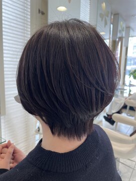 ル クール 宮内店(Le Coeur) ショートボブ/長岡30代40代50代