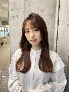 フォルテ 横浜店(FORTE) ヘルシースタイル、ショコラアッシュ、縮毛矯正、ストレート