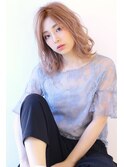 20代30代40代50代ショコラベージュふんわりカールベビーバング
