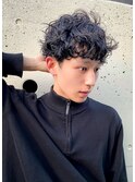 【定元剛志】メンズマッシュショートxスパイラルパーマ<錦糸町>