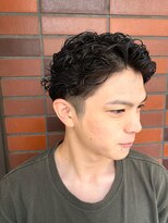 銀座マツナガ 神田店 メンズ無造作フェード束感ツイストスパイラルショートストリート