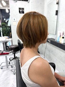 エンディアリング 東銀座(Endearing) ウルフ/マチルダボブ/ピンクベージュ/インナーグレージュ/東銀座