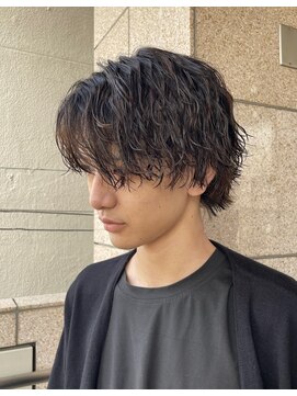 ゴーズゴー 吉祥寺(e)店(go s go) 波巻きウルフ/メンズカット/メンズパーマ/波巻きパーマ
