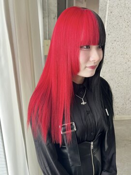ラニヘアサロン(lani hair salon) レッドカラー/デザインカラー/ケアブリーチ/ハイトーン/レイヤー