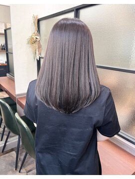 プチメゾントウキョウ(Petit Maison Tokyo) 髪質改善ストレート_セミロングヘア