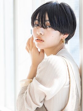 フィルムス 表参道(FILMS) レイヤーカット/ウェットへア/オリーブベージュ/表参道