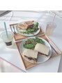 リシェールグリーン 越谷花田店(RICHAIR GREEN) オシャレなカフェ好きです♪食べることも大好きです！！