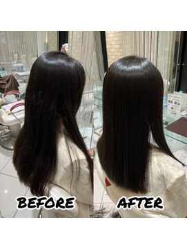 アース 新越谷店(HAIR&MAKE EARTH) 髪質改善ストレート