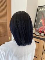 ベンジー 沖縄店(benji)&nbsp;ブルーブラックグラデーション＊ハイレイヤーでアレンジ自在♪