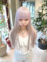 マニア(mania.)&nbsp;ホワイトシルバーハイトーントリプルカラーケアブリーチレイヤー